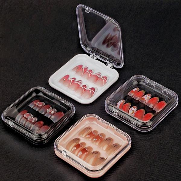 Bär Nagellåda Smycken Förvaringslåda VIT 85X85X16MM white 85x85x16MM