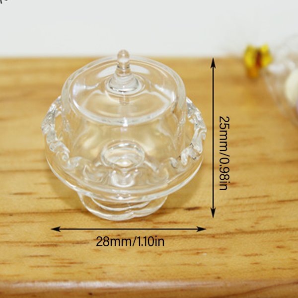 Dollhouse-jälkiruokateline Dim Sum Dish MACAROON 2 MACAROON 2 macaroon 2