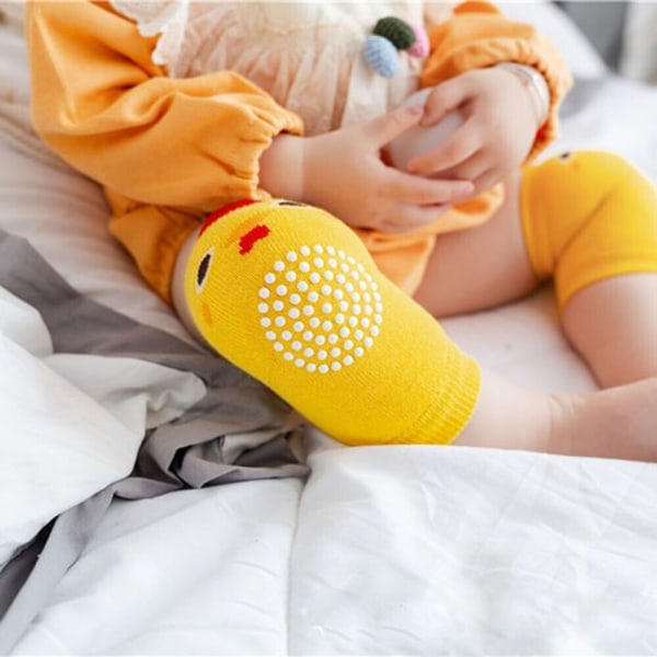 Baby Knæbeskytter Baby Crawling Protector GUL KYLLING GUL Yellow chicken