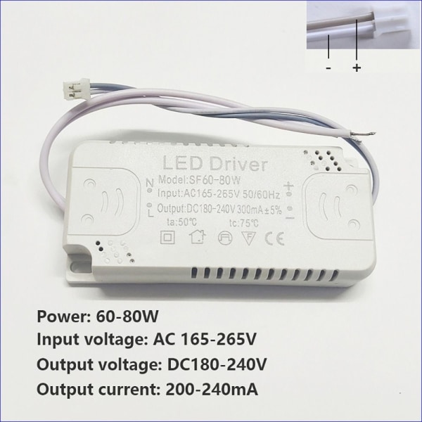 Led Light Driver Light Power Adapter 60-80W 60-80W 60-80W