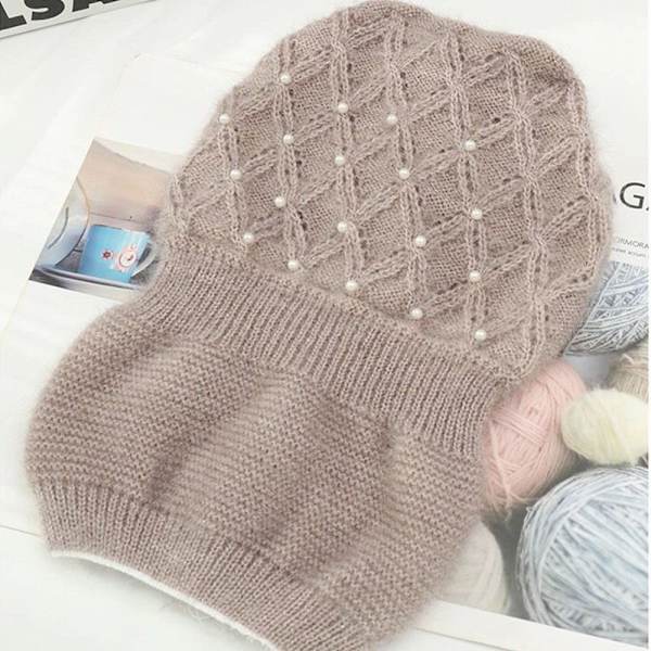 Vinterlue Beanies Hat GRÅ Grey