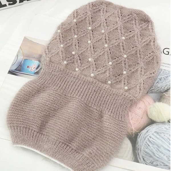 Vinterlue Beanies Lue BEIGE Beige