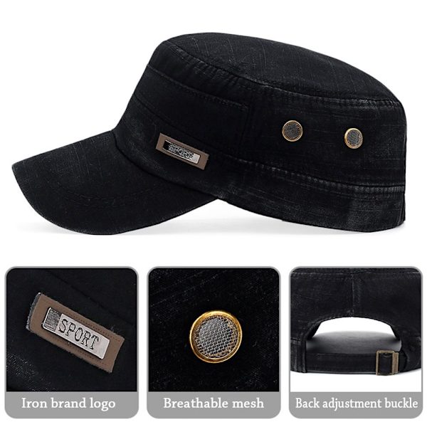 Army Hat Baseball Cap BLÅ Blue