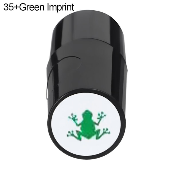 Golfbold Stempel Golf Stamp Marker 35+GRØN IMPRINT 35+GRØN 35+Green Imprint