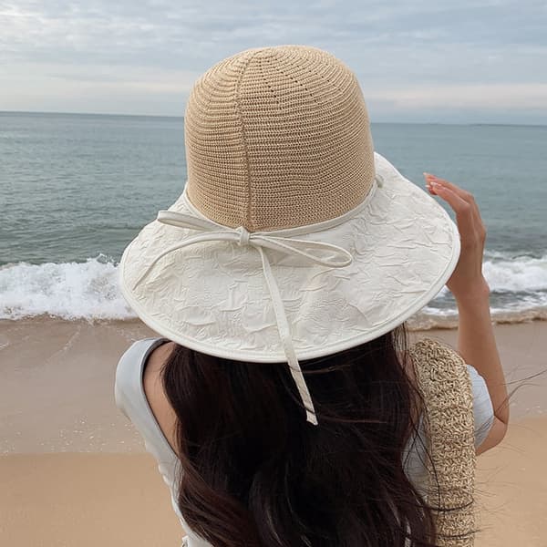 Dam Solhatt Vikbar Bucket Hat ORANGE orange