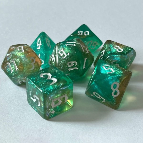 7 st DND Tärningar Polyedriska Tärningar STYLE 6 STYLE 6 Style 6