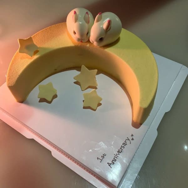 Eid Mubarak 3D Måne Stjärna Silikon Bakform