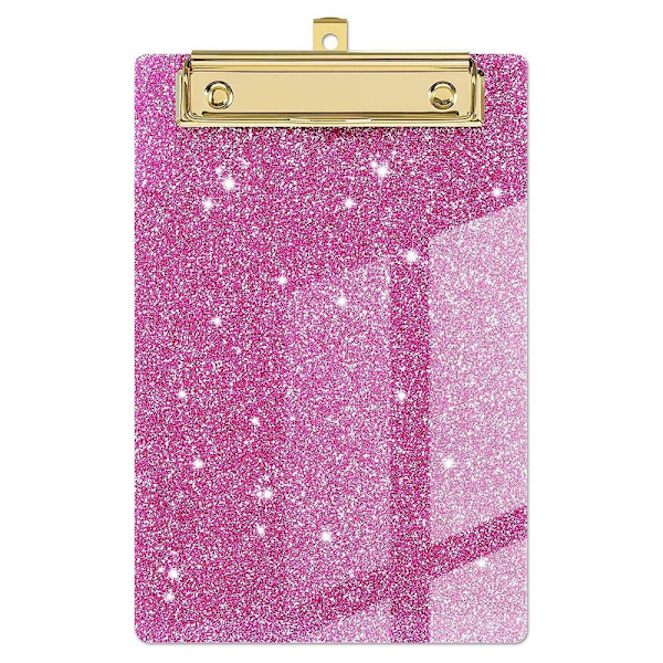 Akryl utklippstavler Skrive utklippstavle ROSA pink