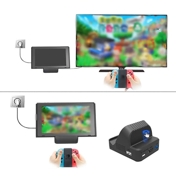 TV Dock Spil Docking Station Ladestander