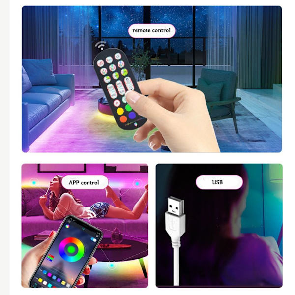 Led Light Dimmer Lyskontroller HVIT white