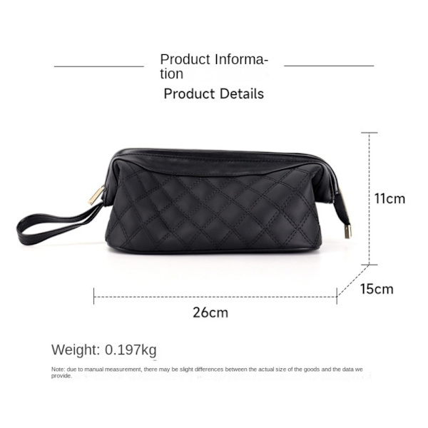 Matkakosmetiikkalaukku Meikkilaukku Make Up Organizer black