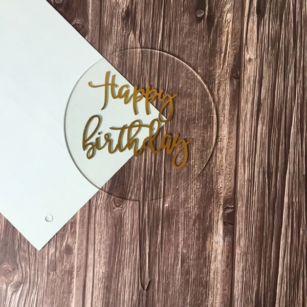Cake Toppers Cupcake Toppers SORT Black