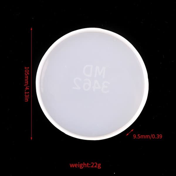 4stk Rund Coaster Silikone Forme Holder Forme coaster forme