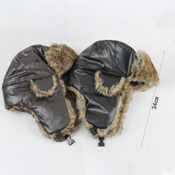 Trapper Hat Vinterhat SORT BLACK