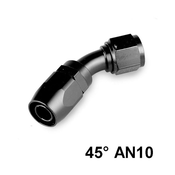 Adapter för svängbar slangände 45 GRADER AN10 45 Degree AN10