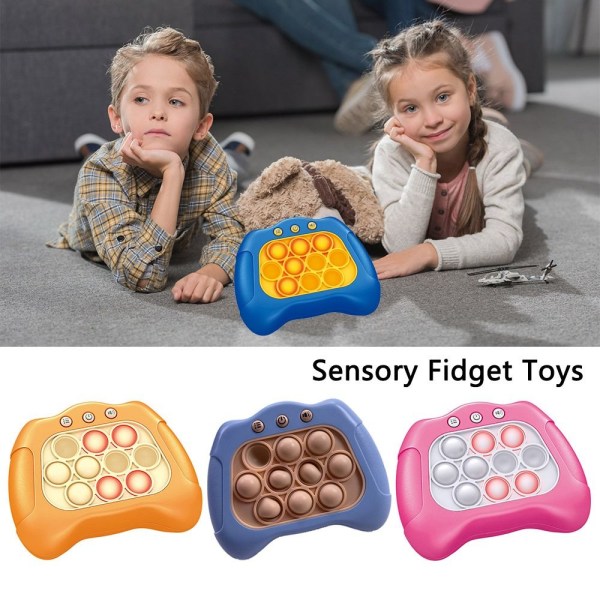 Sanse-fidget-legetøj til børn-spilkontrolboble Blue