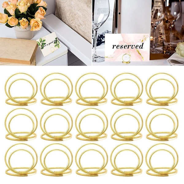 Bordnumre Holder Pladskort ROSEGULD rose gold