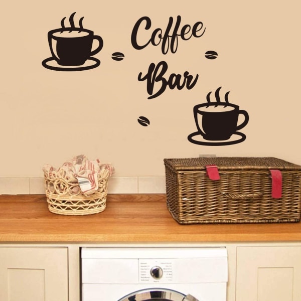 7 stk Kaffebarskilt Hængende Vægdekor Skilte Kaffekrus