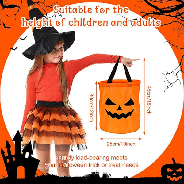 Halloween karkkilaukut Halloween Goody Bucket 2 2 2
