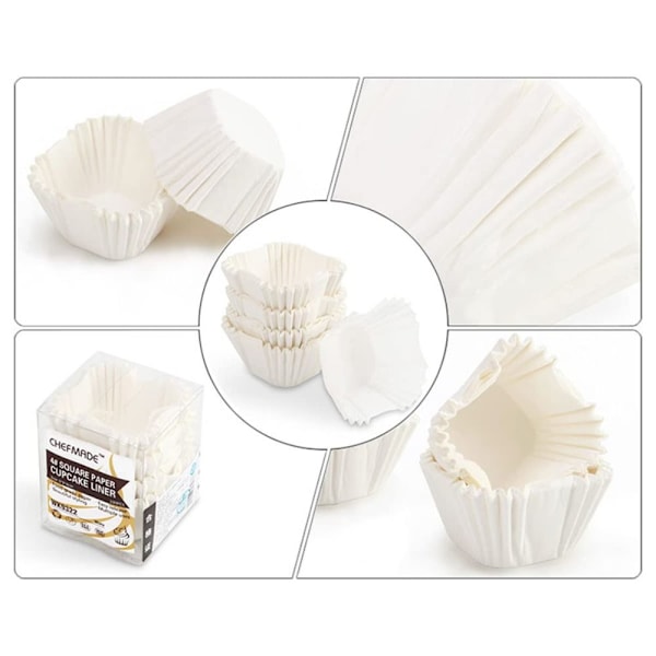 Cupcake Liners Bagekopper Mini Cupcake Liners til bagning