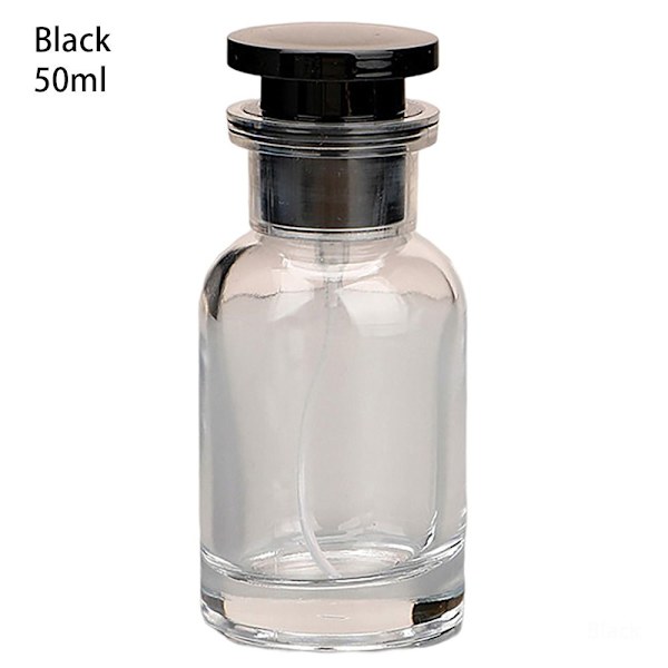 1 stk. Dispenser Sprayflasker Parfume Efterfyldningsflaske SORT 50ML