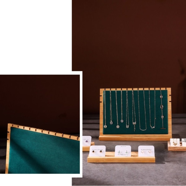 Halsband Staffli Smycken Collection Rack GRÖN green