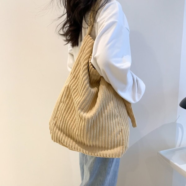 Lærredsskuldertaske Crossbody-taske SORT STYLE 1 STYLE 1 black style 1-style 1