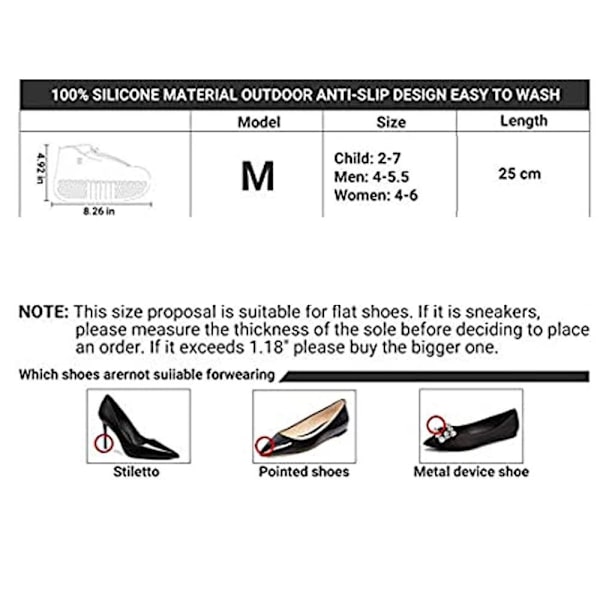 1Pair Shoes Cover Overshoes Sadesaappaat