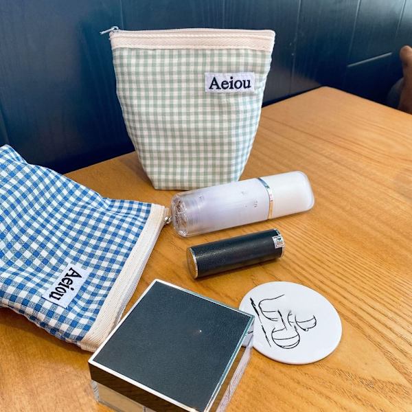 Makeup Taske Rejse Opbevaring Taske LILLA SOLID LILLA SOLID Purple Solid