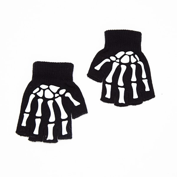 2 par vanter strikkehandsker Print handsker