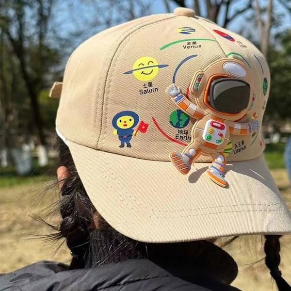 Baby Baseball Cap Børn Peaked Hatte SORT HALV MESH STOF black Half Mesh Fabric-Half Mesh Fabric
