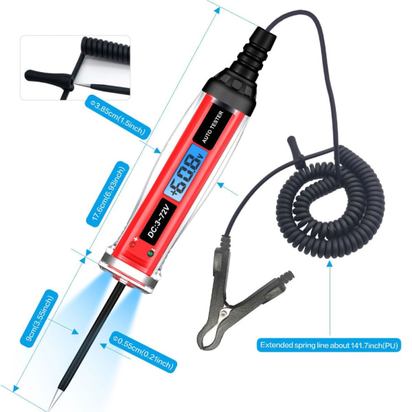 Power Circuit Probe Tester DC Voltage Tester
