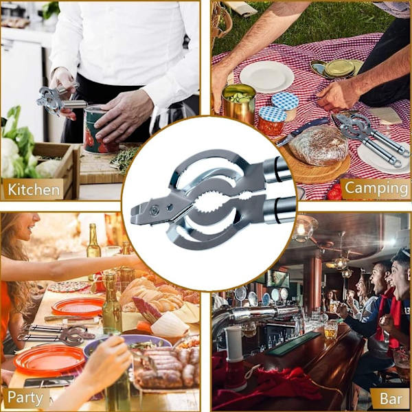 Krukkeåbner Multifunktionel Krukkelågsåbner
