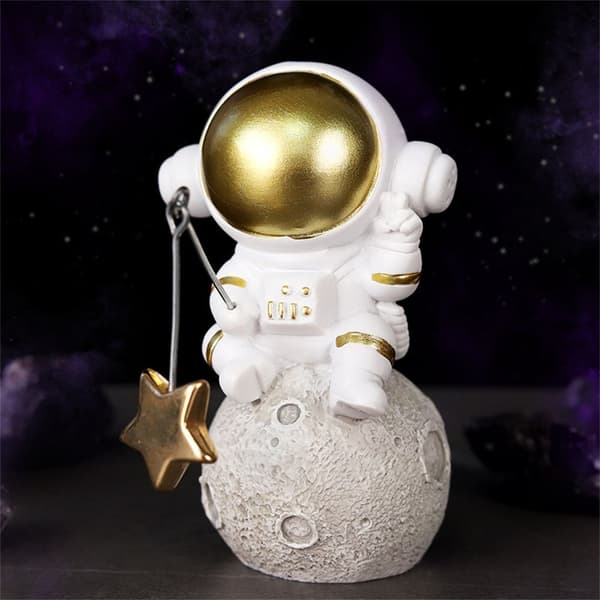 Astronaut Ornament Figuriner SILVER silver