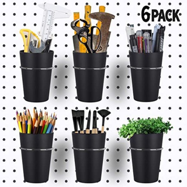 1/6 stk Pegboard Cups Ring Style 6 STK 6pcs