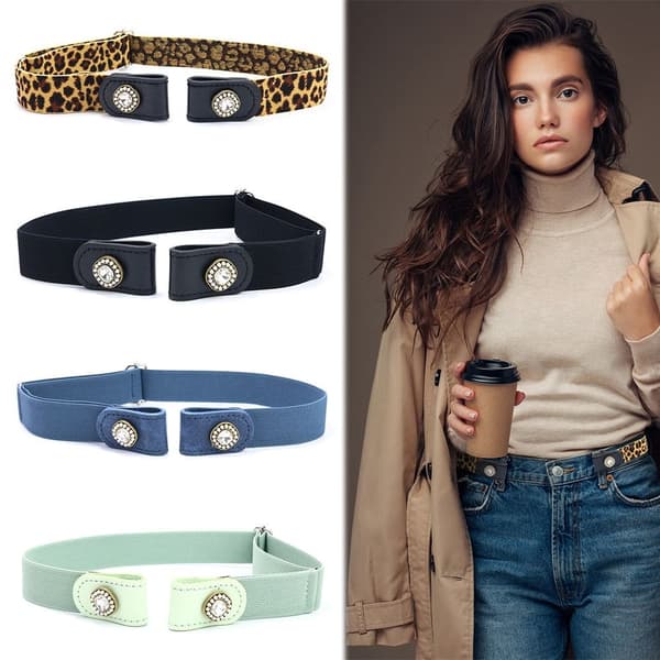 Lazy Belts Bælter uden spænde LEOPARD Leopard
