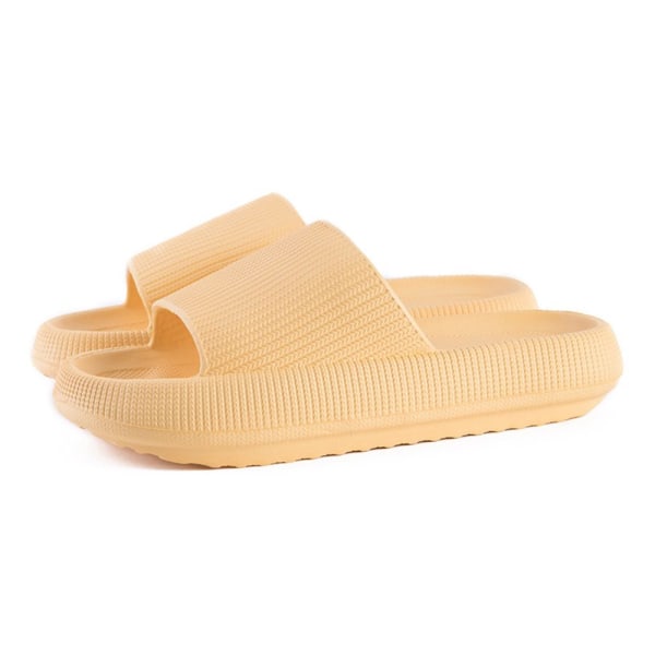 Tyyny Slides Sandaalit Erittäin pehmeät tossut KELTAINEN 40-41 Yellow 40-41