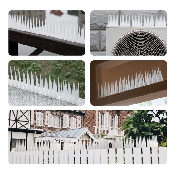 12 Pakke Fuglepigge Anti Bird Spikes Havehegn