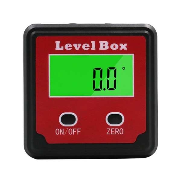 LCD Digital Inclinometer Gauge Angle Finder Level Box