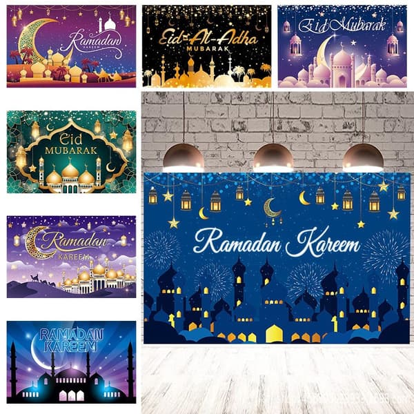 Eid-taustakangas - Ramadan-koriste 07 07