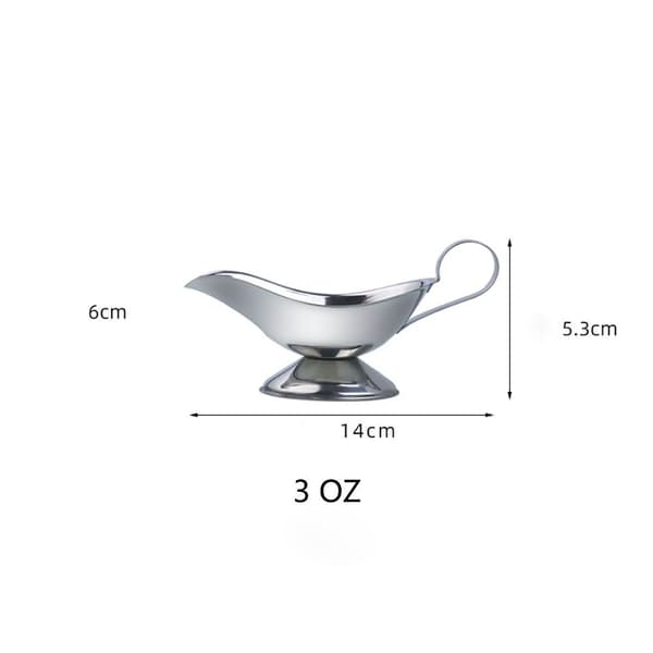 Sovsebåd til servering af sovs, 3 OZ 3 OZ 3 oz