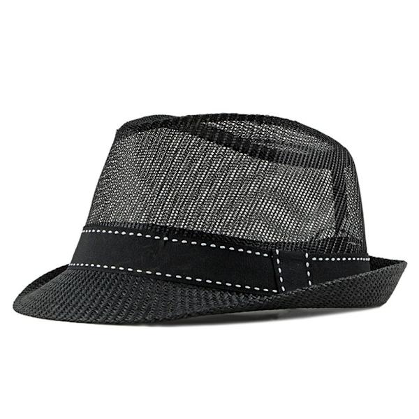 Hållad cap mesh SVART Black