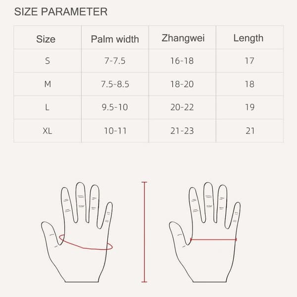 Arbejdshandsker Touch Screen Handsker ORANGE S S Orange S-S