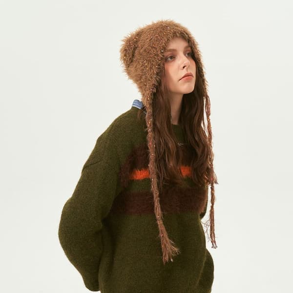 Bear Cap Beanies Cap SININEN blue
