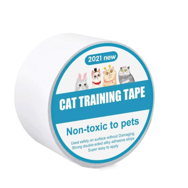 10M Cat Training Tape Ridsebeskytter 10M X 6,35CM 10m  x 6.35cm