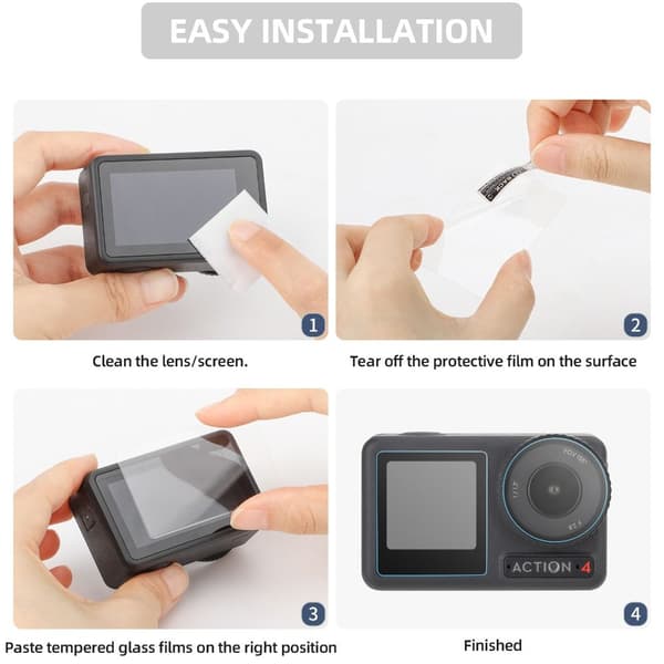 6PCS/2SET Skyddsfilmer cover 6Pcs/2Sets