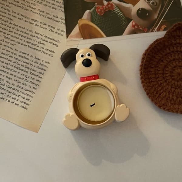 Hunde lysestage lysestage lys beholder