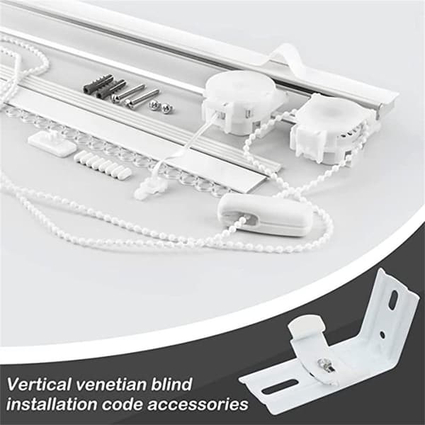 6 stk Vertikal Blind L Bracket Blind Brackets