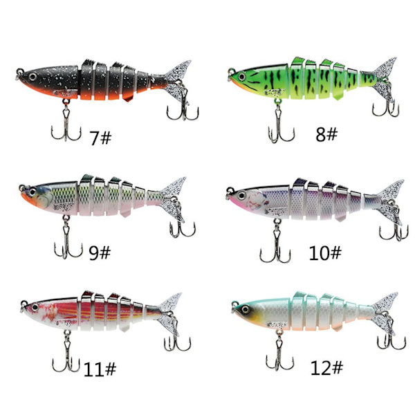 11cm Fiskedragbete 7# 7# 7#