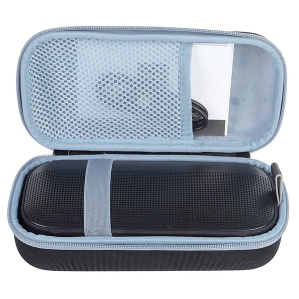 Bluetooth högtalare förvaringsbox Case SVART Black